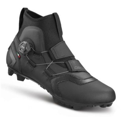 CRONO CW-1SW-22 winter MTB shoes, black, nylon, size 47