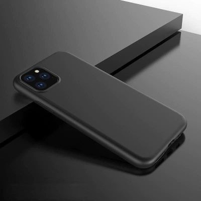 8. Gel flexible cover for iPhone 15 Pro Max Soft Case - black