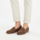 5. Suede openwork loafers brown Potocki SZ12585