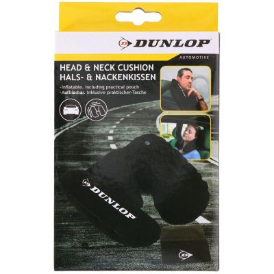 3. DUNLOP HEADREST TRAVEL PILLOW