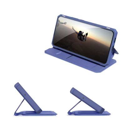 8. DUX DUCIS Skin X Holster Cover for Samsung Galaxy S22 + (S22 Plus) blue
