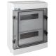 Hermetic modular distribution board (500V AC, 1000V DC) 2x12 surface-mounted (N+PE) IP65 RH-24