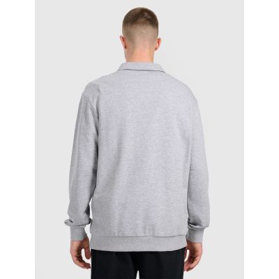 2. Men’s Regular-Fit Sweatshirt with Collar 4F 4FRAW25TSWSM2546-27M
