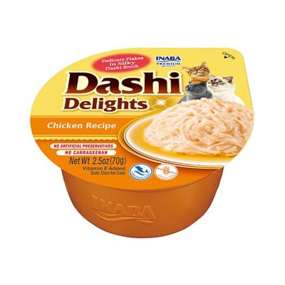9. INABA Dashi Delights Chicken - Treat for cats - 70g
