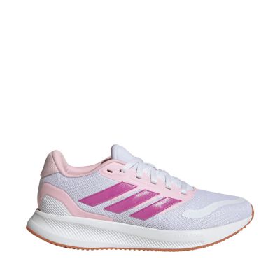 Adidas Runfalcon 5 kids' shoes white and pink JP9396
