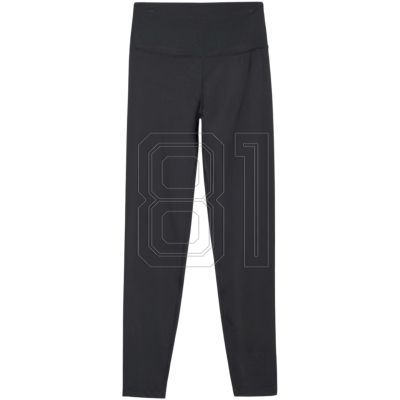 2. Women's leggings 4F FNK F411 deep black 4FWMM00TFTIF411 20S