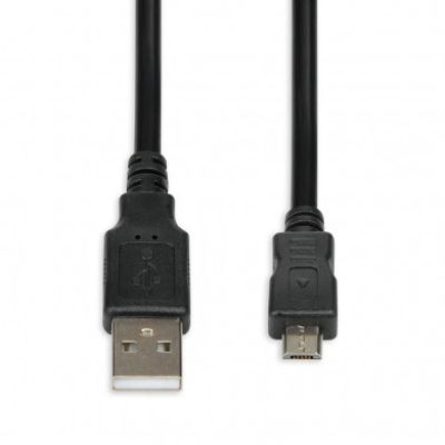IBOX USB 2.0 A/B MICRO 1.8M Cable IKU2M18 (USB 2.0 type A - USB 2.0 type A; 1.8m; black)