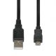 IBOX USB 2.0 A/B MICRO 1.8M Cable IKU2M18 (USB 2.0 type A - USB 2.0 type A; 1.8m; black)