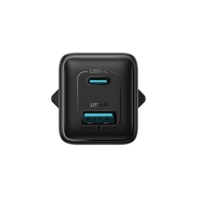 5. Joyroom JR-TG8 GaN 45W USB-C + USB-A Wall Charger - Black