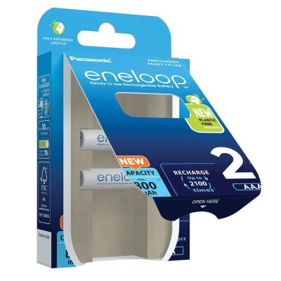 2. PANASONIC ENELOOP AAA 800mAh 2 pcs