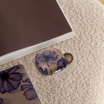 7. Tech-Protect Lamano case for AirPods 4 - brown and purple