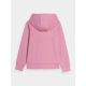 7. Girls' sweatshirt with a hood, 4F Junior