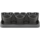 41. VERTICAL GARDEN FLOWER BED STANDING ANTHRACITE