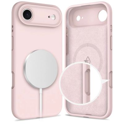 2. Tech-Protect Silicone MagSafe Case for iPhone 17 Air - Pink
