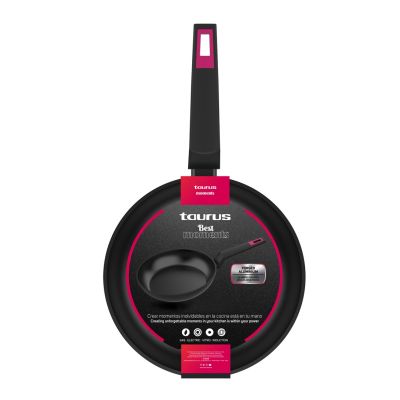 4. Set of three forged aluminum frying pans Taurus Best Moments 18/22/26 cm KPA4018/22/26
