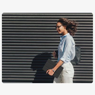 9. TechProtect SmartCase for Samsung Galaxy Tab A9+ / A11+ Plus 11.0 X210 / X215 / X216 / X230 / X235 / X236 - Black