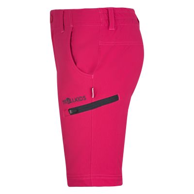 6. Kids’ Zip-Off Trousers for Boys/Girls Trollkids Kids Kjerag Zip-Off Pants rubine/anthracite (177-405)