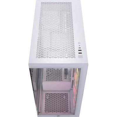 9. Corsair iCUE LINK 3500X RGB Midi Tower White