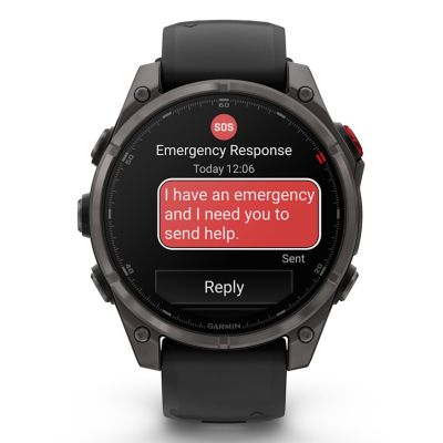 2. Garmin fenix 8 PRO 47mm AMOLED Sapphire Carbon Gray Sports Watch