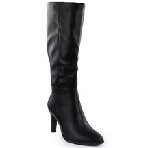 Jezzi ASA271-2 women's black high heel boots
