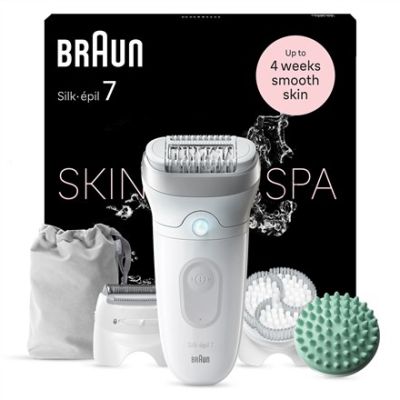 3. Braun Silk-épil 7 epilator 7-081 depilatos 40 tweezers(s) White