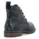 36. Women’s green patent croc ankle boots Rieker 71205-90