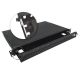 3. Alantec Telescopic fiber optic distribution box 24xSC duplex / 24xLC quad 19" 1U with mounting accessories (glands, cable ties) (FOP-1U-24SCD-CP)