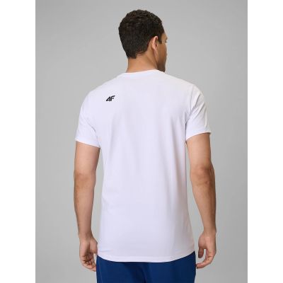 2. Slim men's T-shirt smooth 4F 4FRMM00TTSHM4193-10S