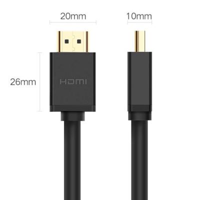 12. Ugreen cable HDMI cable 4K 30 Hz 3D 18 10 m black (HD104 10110)