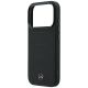 6. Mercedes Leather Mesh with Bow Line MagSafe Case for iPhone 18 Pro Max / 17 Pro Max - Black