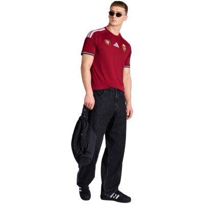 6. adidas Hungary 26 Home Jersey Official Burgundy JZ6975