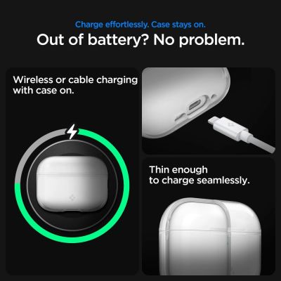 11. Spigen Liquid Crystal Case for AirPods Pro 3 - Transparent