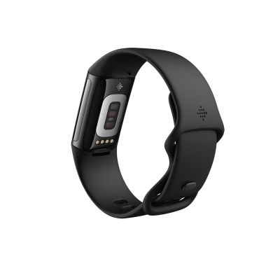 5. Fitbit Charge 6 activity tracker with silicone uendelighedsband, obsidian, Bluetooth, NFC, 37.64 g