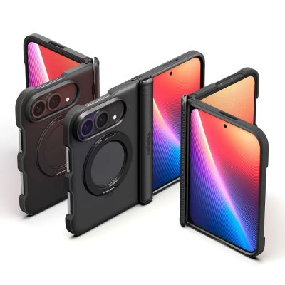 4. Spigen Slim Armor Pro S Magsafe Case for iPhone Duo - Black