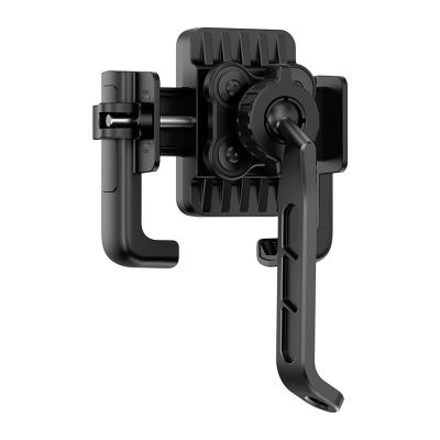 6. Baseus GoTrip Motorcycle Phone Holder for Mirror, with Shock Absorption - Black