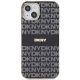 3. DKNY IML Mono & Stripe MagSafe Case for iPhone 15/14/13 - Black
