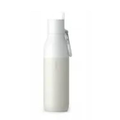 LARQ Bottle Flip Top - thermal bottle with straw, retractable spout 500ml (granite white)