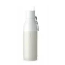 LARQ Bottle Flip Top - thermal bottle with straw, retractable spout 500ml (granite white)