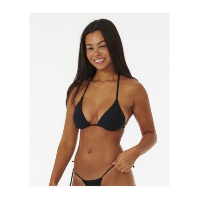2. RIP CURL Premium Surf D-Dd Sliding Tri Swim Bra Black