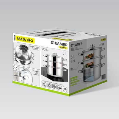 9. Cooking pot 24cm 5.0L MR-2900-24 MAESTRO