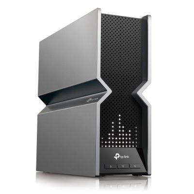 2. TP-Link Archer BE800 Wireless Router Multi-Gigabit Ethernet Tri-Band (2.4GHz/5GHz/6GHz) Black, Stainless Steel