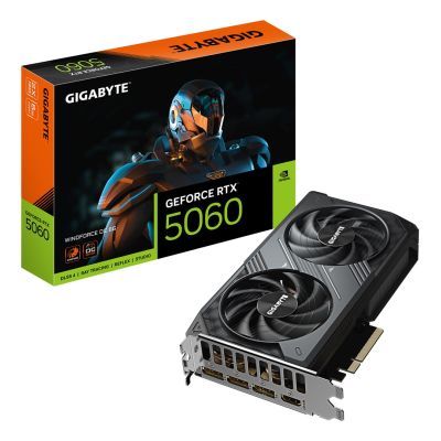 17. Gigabyte GeForce RTX 5060 WINDFORCE OC 8GB Graphics Card