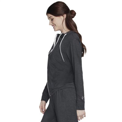 3. Skechers Godri Swift Full Zip Hoodie JA69-BKCC Gray XS