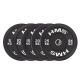 5. Olympic plate HMS BLACK BUMPER 10 kg BBR10