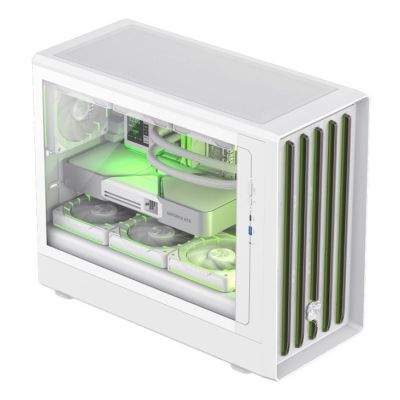4. GameMax CLAW 360 WH Micro Tower White