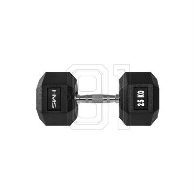 17. HMS HEX PRO 25 kg dumbbell