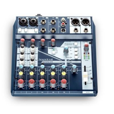 Soundcraft Notepad-8FX - Analog mixing console, effects processor