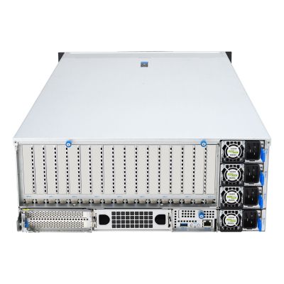 14. Asus Rack Platform (4U) ESC8000A-E13X AMD EPYC 9005 (8xNVMe, 2xM.2, 2x10Gbe, 8xQSFP, IPMI, R3200W)
