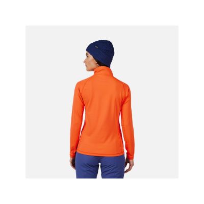 3. ROSSIGNOL W MID LAYER STRETCH HZ women's sweatshirt orange