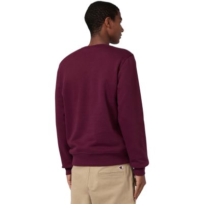 9. Champion Crewneck Sweatshirt Burgundy 220272 RS522